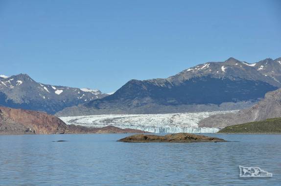 Chegando ao glaciar Viedma, no lago de mesmo nome, no Parque Nacional Los Glaciares, região de El Chaltén, no sul da Argentina